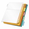 Cardinal 11 x 8-1/2" Poly Ring Binder Pocket, Assorted Colors, Pk5 84009